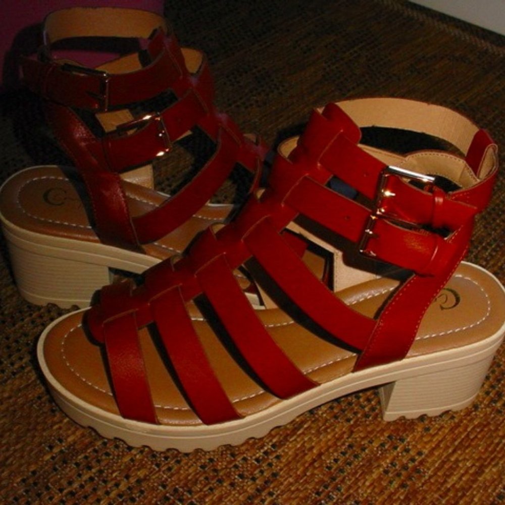 CATO New Strappy Heel Shoes Size 9w